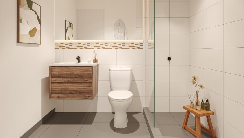 baño principal