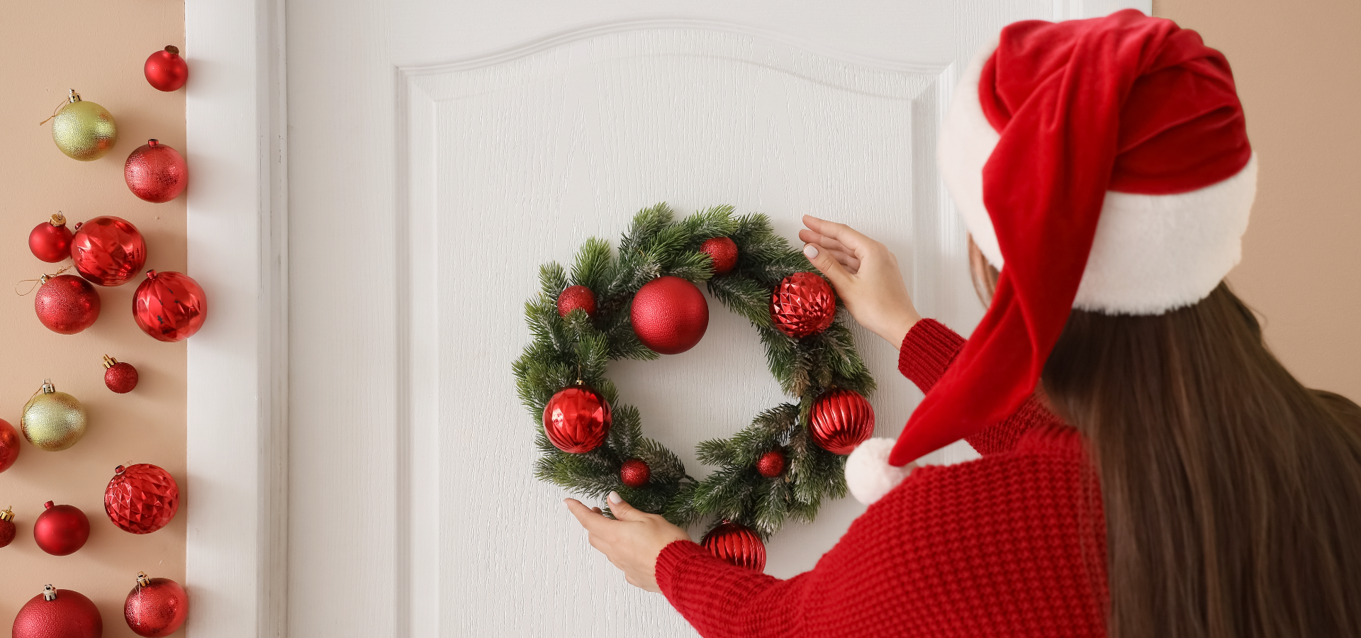 Decoración de puertas por Navidad: 5 ideas para tu departamento