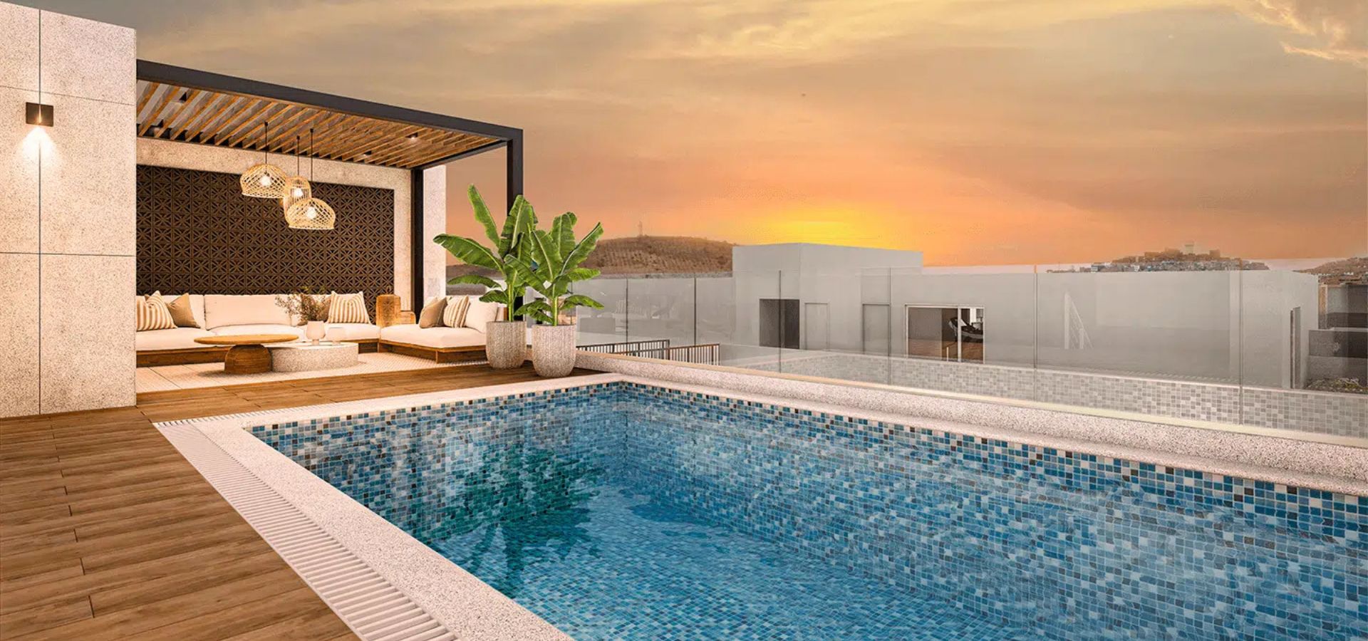 Beneficios de elegir edificios con piscina en la terraza
